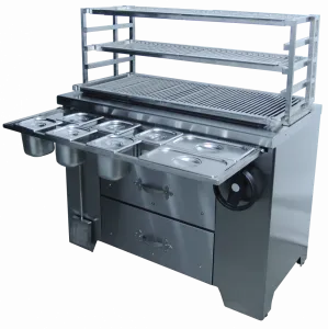 Мангал угольный Grill Master УММ/2 (Robata L1200) 11314 многофункциональный – купить в Нижнем Новгороде по цене завода