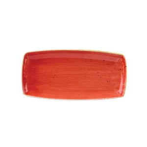 Блюдо сервировочное 35Х18,5СМ, без борта, Stonecast, цвет Berry Red Sbrsop141 – купить в Нижнем Новгороде по цене завода