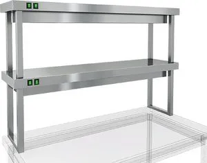 Полка тепловая Hicold TP2-8/3 двухъярусная настольная (800х300х800мм) – купить в Нижнем Новгороде по цене завода