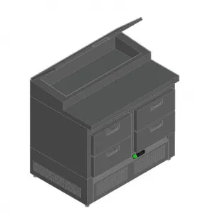 Стол для пиццы Hicold Pze1-22Gn (1/3) – купить в Нижнем Новгороде по цене завода