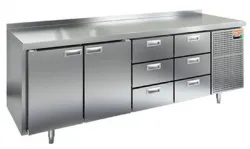 Стол охлаждаемый Hicold GN 1133/TN (-2+10), 2 двери, 6ящиков, 2280х700х850 – купить в RuOborudovanie.ru с доставкой до двери Купить стол охлаждаемый hicold gn 1133/tn (-2+10), 2 двери, 6ящиков, 2280х700х850 – цена от завода, доставка до двери | RuOborudovanie.ru