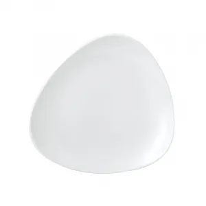 Тарелка мелкая треугольная 22,9СМ, без борта, Vellum, цвет White полуматовый Whvmtr91 – купить в Нижнем Новгороде по цене завода