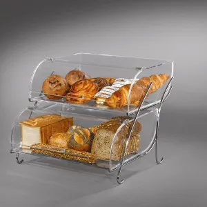 Этажерка Bakery 2-х ярусная для выпечки, 40,6х45,7см H35,6см, акрил/сталь Bak2937 – купить в Нижнем Новгороде по цене завода