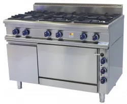 Плита 6 конфорочная Kogast PS-T69/1AM 52361 ГАЗ 900 серии – купить в Нижнем Новгороде с доставкой Купить плита 6 конфорочная kogast ps-t69/1am 52361 газ 900 серии в Нижнем Новгороде – цена завода, доставка до двери | RuOborudovanie.ru