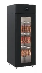 Шкаф для созревания мяса Polair Cs107 Salami Black со стеклом (салями) – купить в RuOborudovanie.ru с доставкой до двери Купить шкаф для созревания мяса polair cs107 salami black со стеклом (салями) – цена от завода, доставка до двери | RuOborudovanie.ru