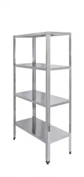 Стеллаж кухонный Luxstahl СР-1800х800х300/4 нерж – купить в Нижнем Новгороде с доставкой Купить стеллаж кухонный luxstahl ср-1800х800х300/4 нерж в Нижнем Новгороде – цена завода, доставка до двери | RuOborudovanie.ru