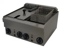 Купить фритюрница kogast ef-t60/2 арт.53441 2х10л в Нижнем Новгороде – цена завода, доставка до двери | RuOborudovanie.ru