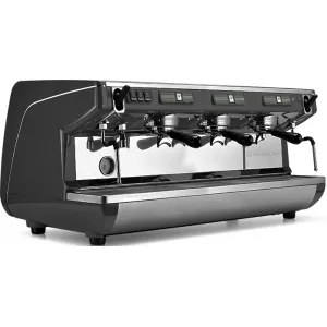 Кофемашина Appia Life 3gr S 220V black+high groups+econo 3 группы (выс) полуавтомат Nuova Simonelli – купить в Нижнем Новгороде по цене завода