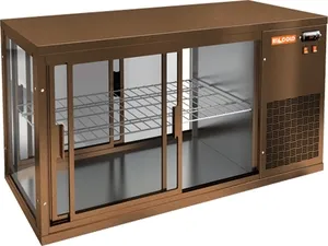 Витрина тепловая Hicold Vrl T 1100 R Bronze – купить в Нижнем Новгороде по цене завода
