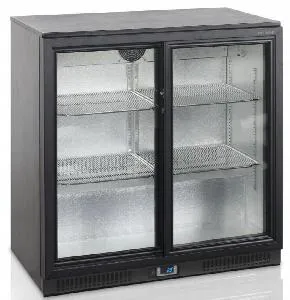 Шкаф холодильный со стеклом Tefcold Ba20S барный черный – купить в Нижнем Новгороде по цене завода