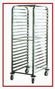 Тележка для шкафа пекарского Pavailler Cristal Fm 2 60X80 16УРОВНЕЙ – купить в Нижнем Новгороде по цене завода