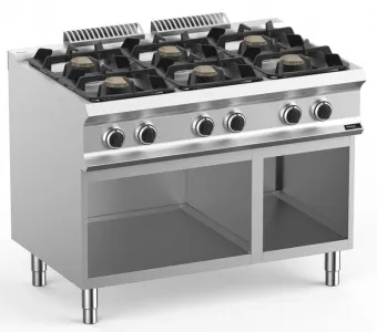 Плита газовая 6 конфорочная Apach Chef Line Glrrg117Osp Xl 700 серии – купить в Нижнем Новгороде по цене завода