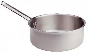 Сотейник низкий нержавеющая сталь без крышки 24Х10 4,5Л Pentole Agnelli 3107E24 – купить в Нижнем Новгороде по цене завода
