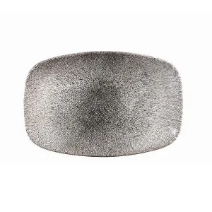 Блюдо прямоугольное Chefs 23,7Х15,7СМ, без борта, цвет Raku Quartz Black, Studio Prints Rkbqobl21 – купить в Нижнем Новгороде по цене завода