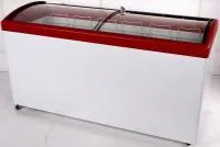 Ларь морозильный Снеж МЛГ-600 красный с гнутым стеклом – купить в RuOborudovanie.ru с доставкой до двери Купить ларь морозильный снеж млг-600 красный с гнутым стеклом – цена от завода, доставка до двери | RuOborudovanie.ru
