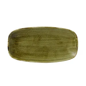 Блюдо прямоугольное Chefs 35,5Х18,9СМ, без борта, Stonecast Plume, цвет Olive Plgrxo141 – купить в Нижнем Новгороде по цене завода