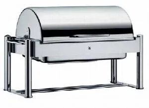 Чафинг-диш WMF Metropolitan 06.3940.6041 с крышкой круглый D43см H46см – купить в Нижнем Новгороде по цене завода