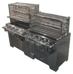 Купить мангал угольный grill master умм/2 (robata l2000) 11310 многофункциональный в Нижнем Новгороде – цена завода, доставка до двери | RuOborudovanie.ru