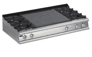 Плита газовая Apach Chef Line Lrstg169R4 со сплошной поверхностью 900 серии – купить в Нижнем Новгороде по цене завода