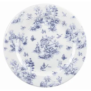Тарелка мелкая 27,6СМ Vintage Prints, цвет Prague Toile Topvp581 – купить в Нижнем Новгороде по цене завода