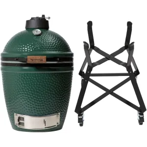 Комплект оборудования Big Green Egg: гриль M+подставка мобильная Big Green Egg AMHD1+EK-Medium+NEST – купить в Нижнем Новгороде по цене завода