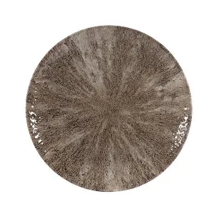 Тарелка мелкая 26СМ, без борта, цвет Stone Zircon Brown, Studio Prints Stzbev101 – купить в Нижнем Новгороде по цене завода
