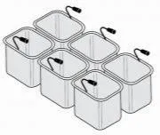 Комплект из 6 корзин Gn 1/6 для макароноварки Tecnoinox 399548 – купить в Нижнем Новгороде по цене завода