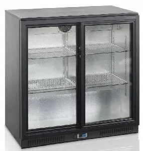 Шкаф холодильный со стеклом Tefcold Ba25S барный черный – купить в Нижнем Новгороде по цене завода