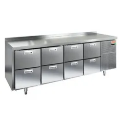 Стол охлаждаемый Hicold GN 2222/TN (-2+10), 4секц.,8 ящиков, 2280х700х850 – купить в RuOborudovanie.ru с доставкой до двери Купить стол охлаждаемый hicold gn 2222/tn (-2+10), 4секц.,8 ящиков, 2280х700х850 – цена от завода, доставка до двери | RuOborudovanie.ru