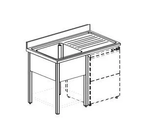 Ванна моечная Apach Chef Line Ls127-55Rwshd – купить в Нижнем Новгороде по цене завода