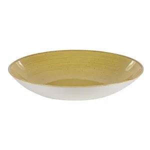 Тарелка глубокая 31СМ 2,4Л, без борта, Stonecast, цвет Mustard Seed Yellow Smssplc21 – купить в Нижнем Новгороде по цене завода
