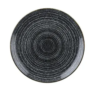 Тарелка мелкая 28,8СМ, без борта, цвет Charcoal Black, Studio Prints Spcbev111 – купить в Нижнем Новгороде по цене завода