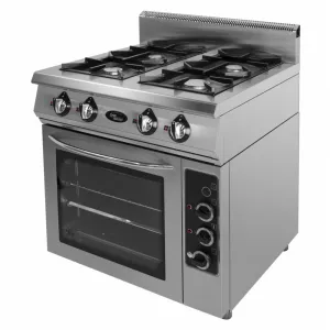 Плита газовая 4-х горелочная Grill Master Ф4ПДГ/800 с комбинированной духовкой – купить в Нижнем Новгороде по цене завода
