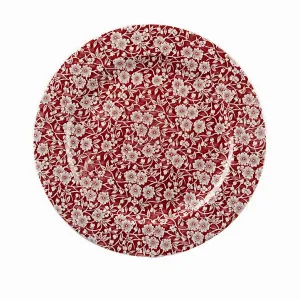 Тарелка мелкая 30,5СМ Vintage Prints, цвет Cranberry Victorian Calico Cacvp111 – купить в Нижнем Новгороде по цене завода