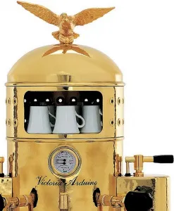 Кофемашина рожковая Victoria Arduino VENUS BAR 2V BRASS латунь, автом – купить по цене завода