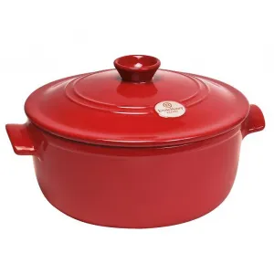 Кастрюля керамическая 4,0Л D26См, серия Flame, цвет гранат 454034 – купить в Нижнем Новгороде по цене завода