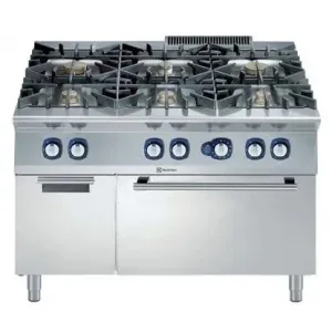Плита 6 конфорочная 900 серии Electrolux E9GCGL6C10 391013 ГАЗ – купить в Нижнем Новгороде по цене завода