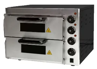 Печь для пиццы Hurakan HKN-MD11E крашен.корпус 2 камеры электр.подовая – купить в Нижнем Новгороде по цене завода
