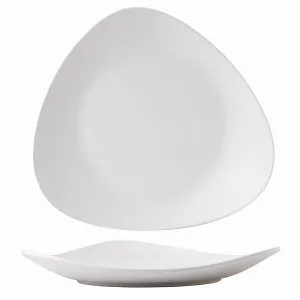 Тарелка треугольная мелкая 35Х32,5СМ, меламин, Lotus Melamine, цвет White Zplwlp41 – купить в Нижнем Новгороде по цене завода