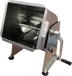 Фаршемешалка Kocateq FME20T ручная 20 л c откидным бункером, 1 осью и подкл. к приводу G12 – купить в Нижнем Новгороде с доставкой Купить фаршемешалка kocateq fme20t ручная 20 л c откидным бункером, 1 осью и подкл. к приводу g12 в Нижнем Новгороде – цена завода, доставка до двери | RuOborudovanie.ru