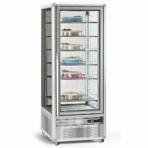 Шкаф кондитерский морозильный Tecfrigo Snelle 551Gbt серебро – купить в Нижнем Новгороде по цене завода