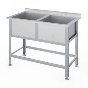 Ванна моечная с бортом всм-б-2.600-1-02 (ВМ-2/600) – купить в Нижнем Новгороде по цене завода