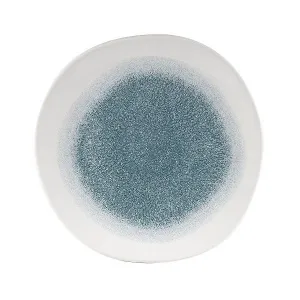 Тарелка мелкая "ВОЛНА" 26,4СМ, без борта, цвет Raku Jade Green, Studio Prints Rkjgog101 – купить в Нижнем Новгороде по цене завода