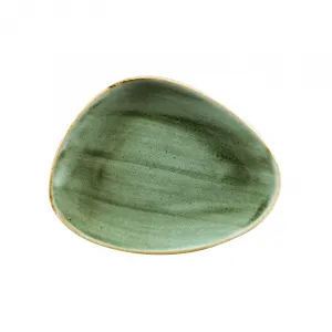 Блюдо треугольное Chefs 26,5Х20,5СМ, без борта, Stonecast, цвет Samphire Green Ssgstc261 – купить в Нижнем Новгороде по цене завода