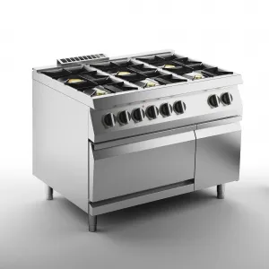 Плита газовая 6 конфорочная 700 серии Apach Chef Line Slrrg127Fecs – купить в Нижнем Новгороде по цене завода