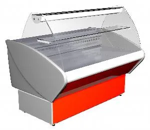 Витрина холодильная Полюс G95 Sv 1,5-1 (ВХСР-1,5 Полюс) декор красный – купить в Нижнем Новгороде по цене завода