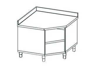 Стол угловой открытый Apach Chef Line Lwt710Sh2U – купить в Нижнем Новгороде по цене завода