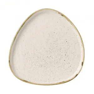 Тарелка треугольная мелкая Chefs Walled 20СМ H2См, с прямым бортом, Stonecast, цвет Barley White Swh – купить в Нижнем Новгороде по цене завода