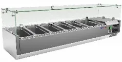 Купить витрина холодильная настольная cooleq vrx 1500/380 в #REGION_NAME_DECLINE_PP# – цена завода, доставка до двери | RuOborudovanie.ru