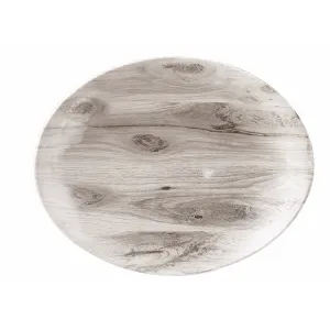 Блюдо овальное 31,7Х25,5СМ, без борта, Textured Prints, цвет Sepia Wood Wseop121 – купить в Нижнем Новгороде по цене завода